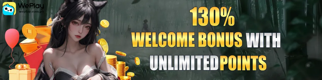 130% Welcome Cash Bonus with Unlimited Points up to ₱88,888! - WePlay Casino